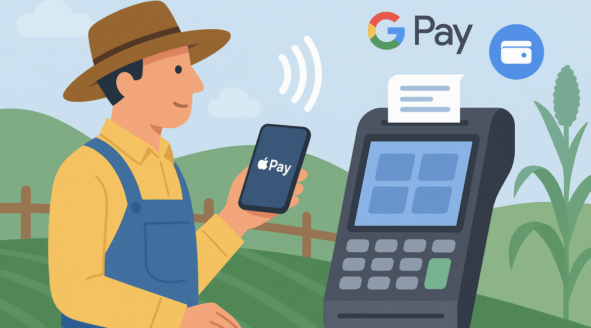 Contactless Payments for Farmers: Apple Pay, Google Pay & More