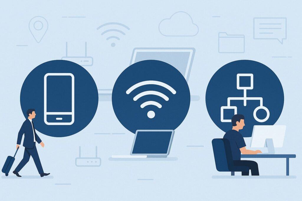 Key Differences: Mobility, Connectivity, and Workflow