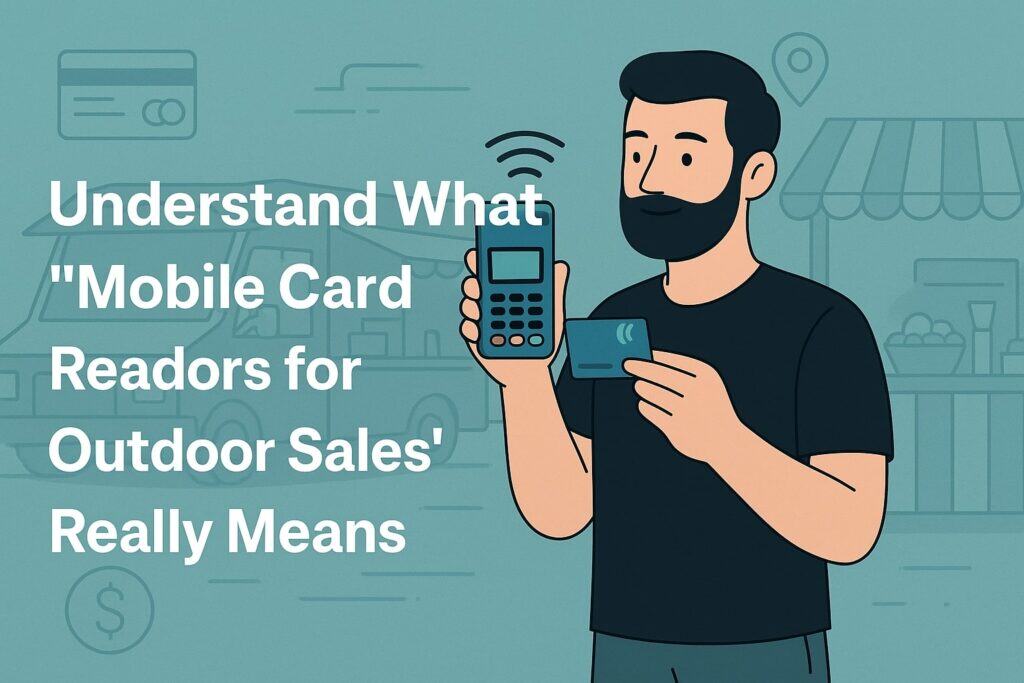 Understand What “Mobile Card Readers for Outdoor Sales” Really Means