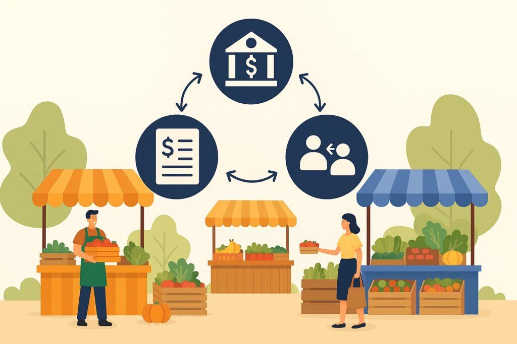 Understanding Marketplace Settlement Models for Farmers Markets