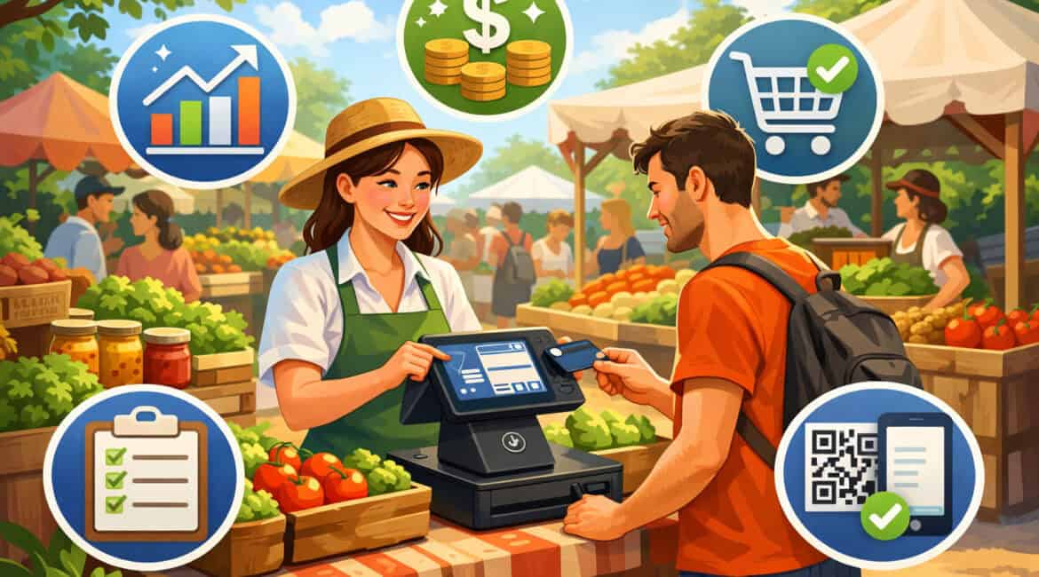 Benefits of Using a POS System at Farmers Markets