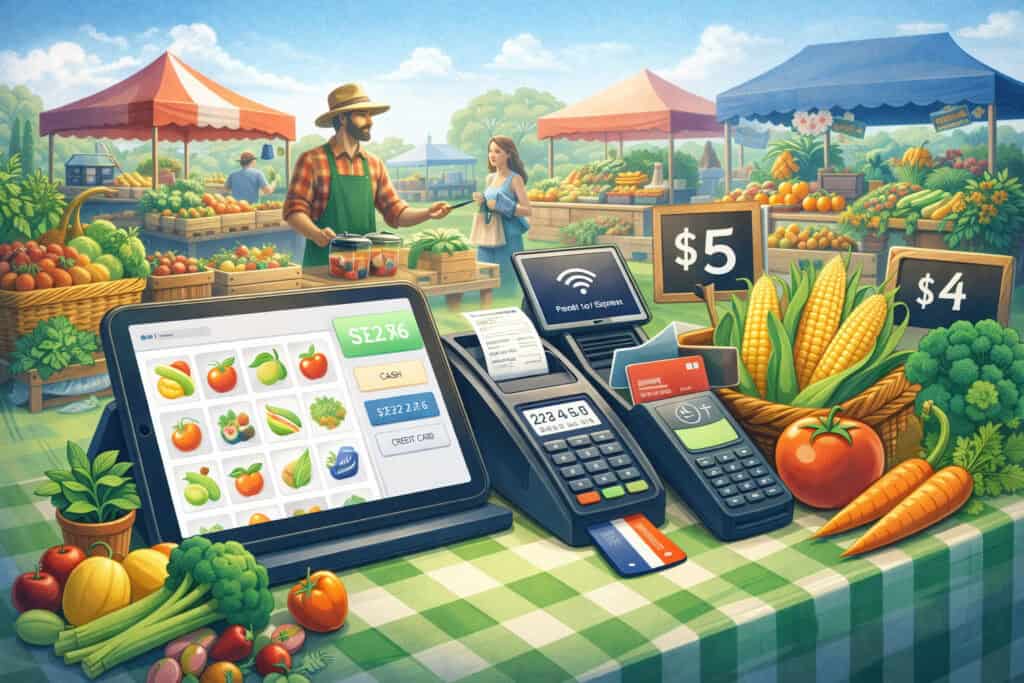 POS Systems for First-Time Farmers Market Vendors