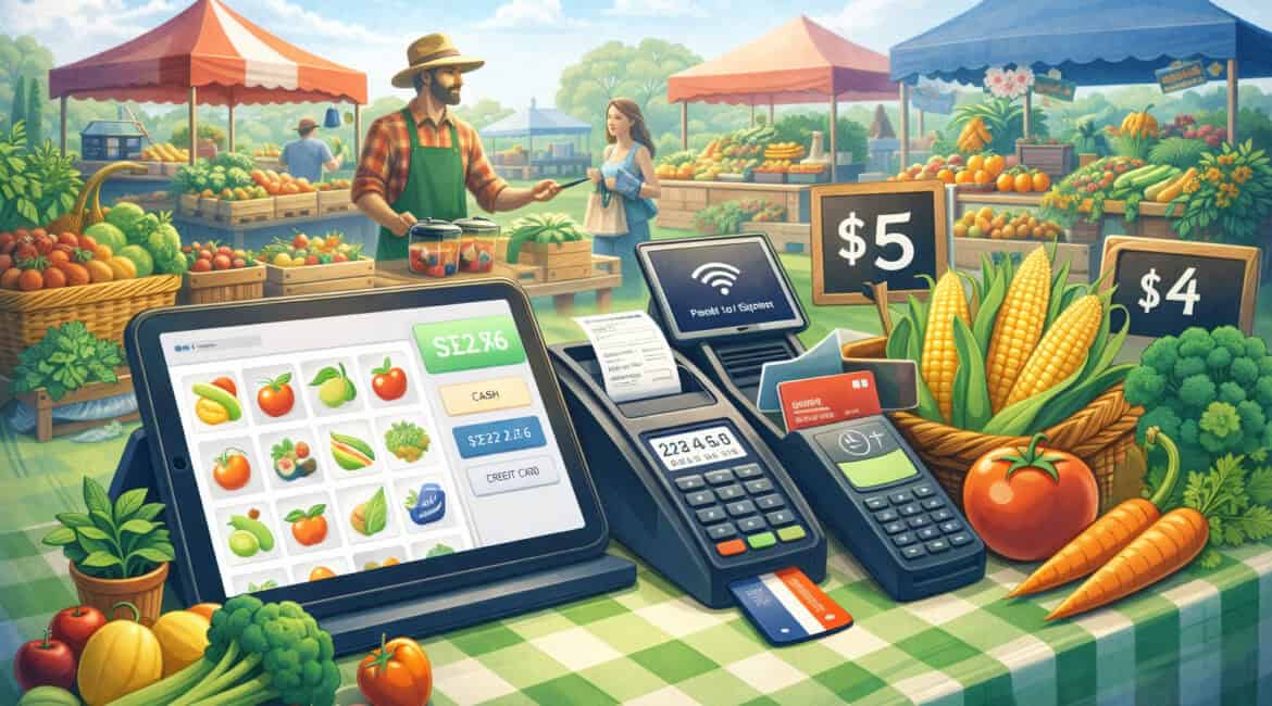 POS Systems for First-Time Farmers Market Vendors