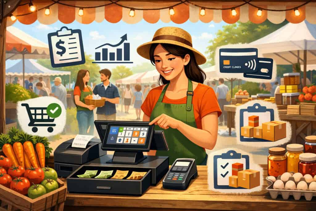 What a Farmers Market POS System Actually Does for a New Vendor