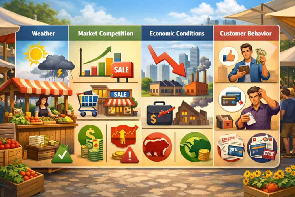 How Outdoor Market Conditions Affect Payment Reliability