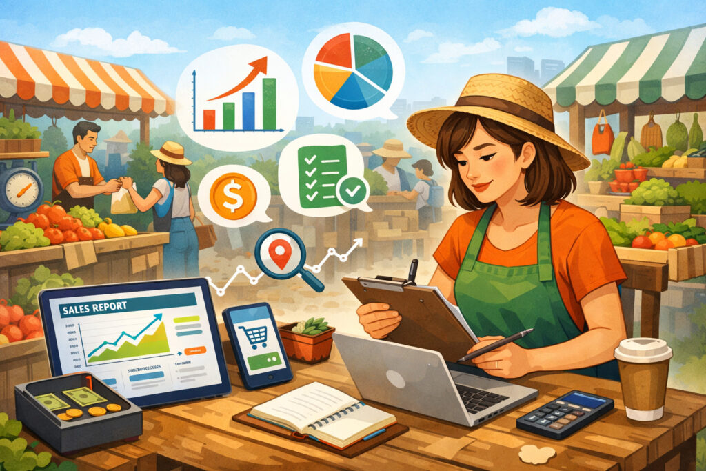 Why Sales Tracking Matters for Market Sellers